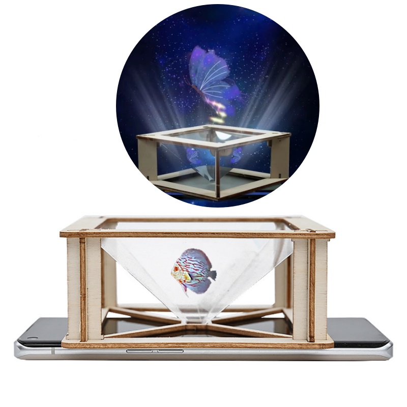 Science Project Diy - DIY 3D holografische projectorset voor kinderen