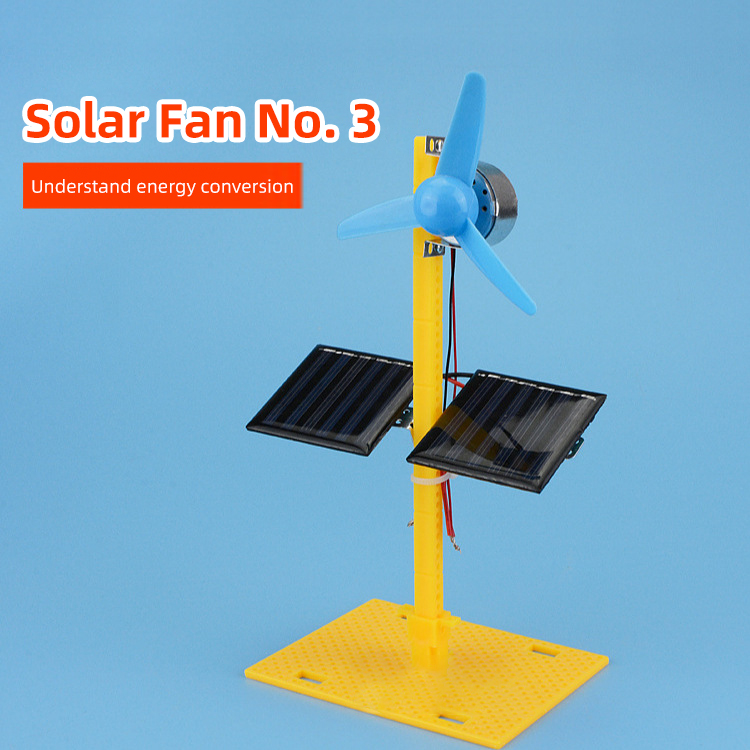 DIY zonne-elektrische ventilat - Science Project Diy recensie en prijs