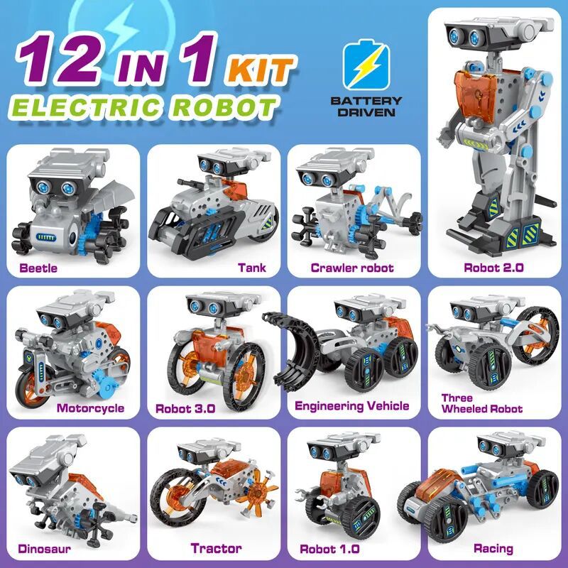 12-in-1 wetenschapsexperiment  - Science Robot recensie en prijs