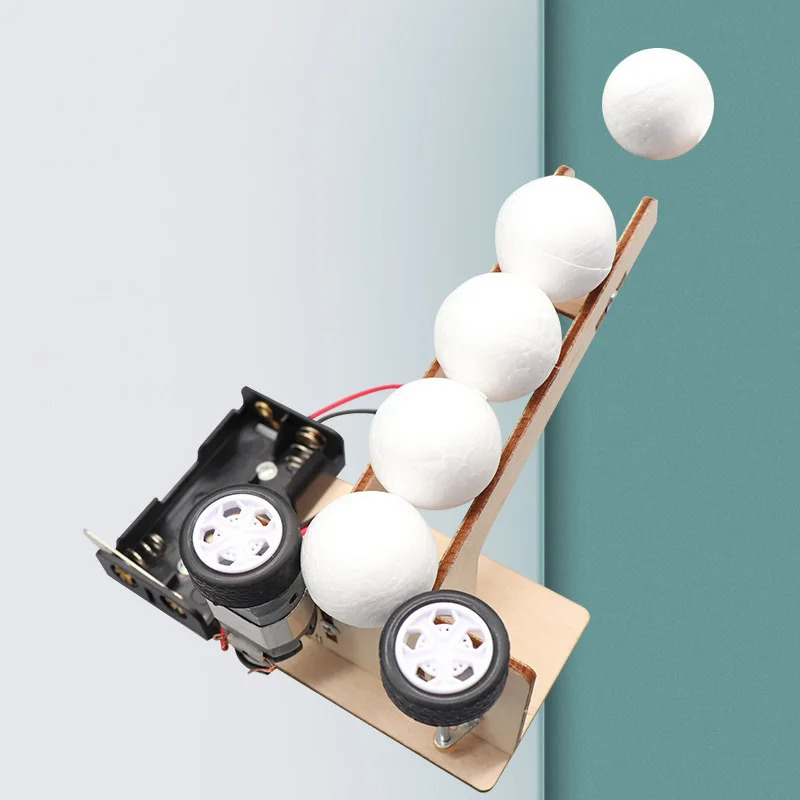 Elektrische Balwerpmachine Kit - Science Project Diy recensie en prijs