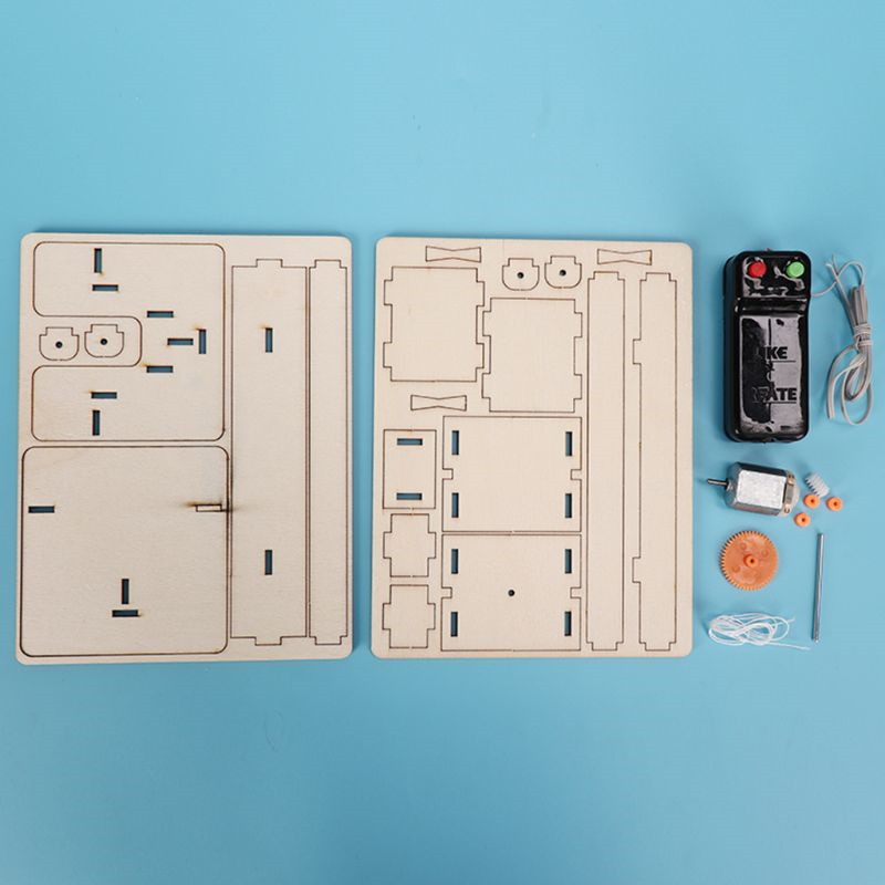 DIY Elektrische Lift Model Puz - Science Diy Model recensie en prijs