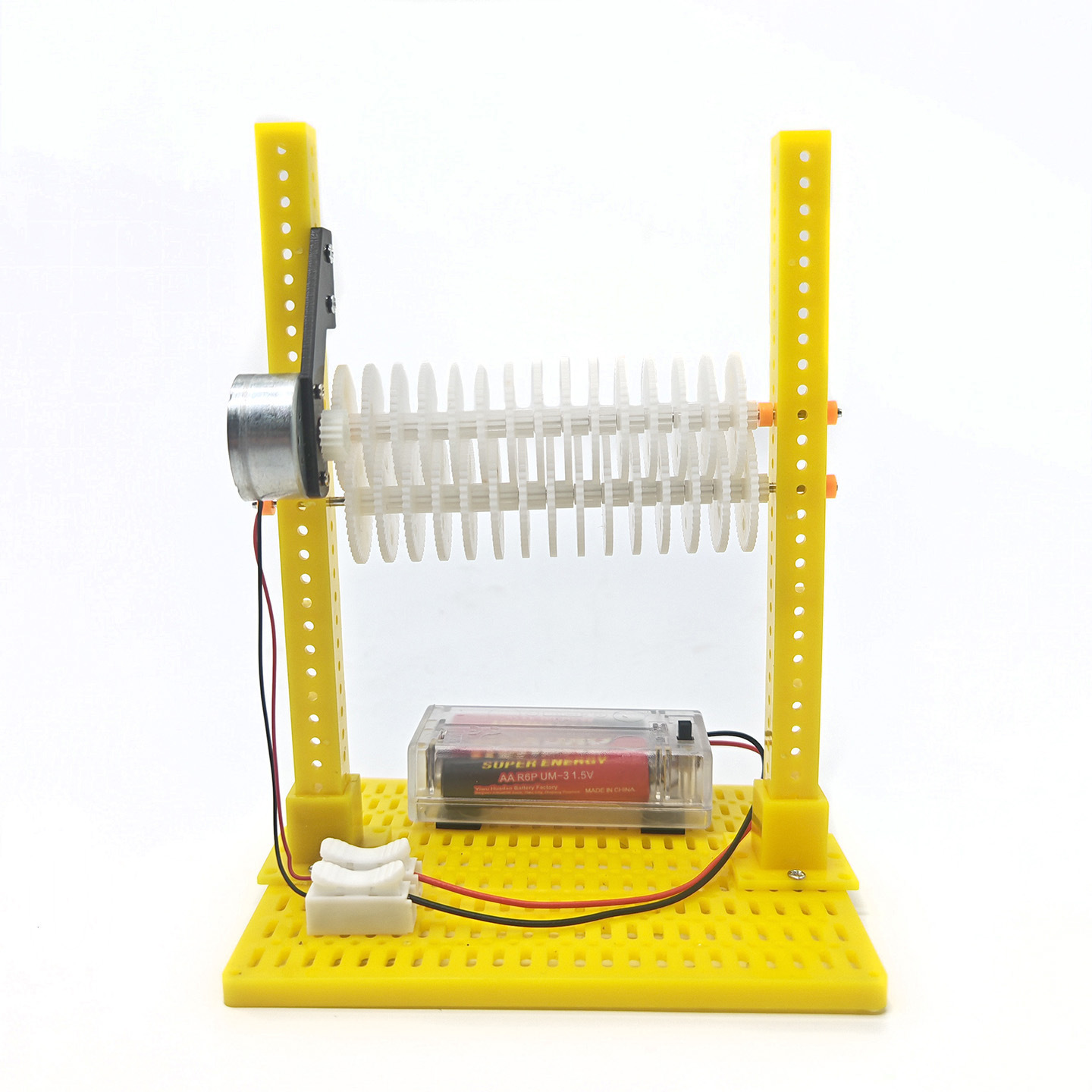 Kinderpuzzel Tandwielen nr. 1  - Science Project Diy recensie en prijs