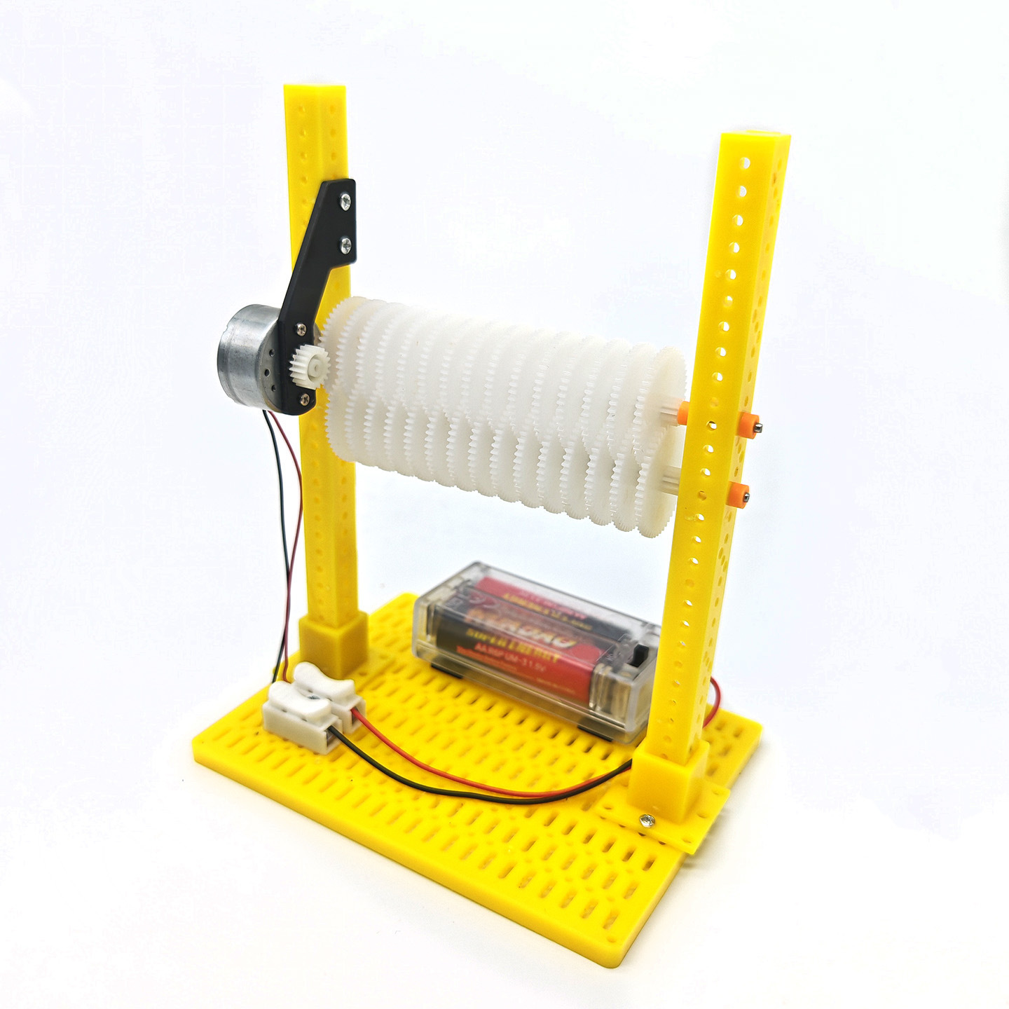 Kinderpuzzel Tandwielen nr. 1  - Science Project Diy recensie en prijs