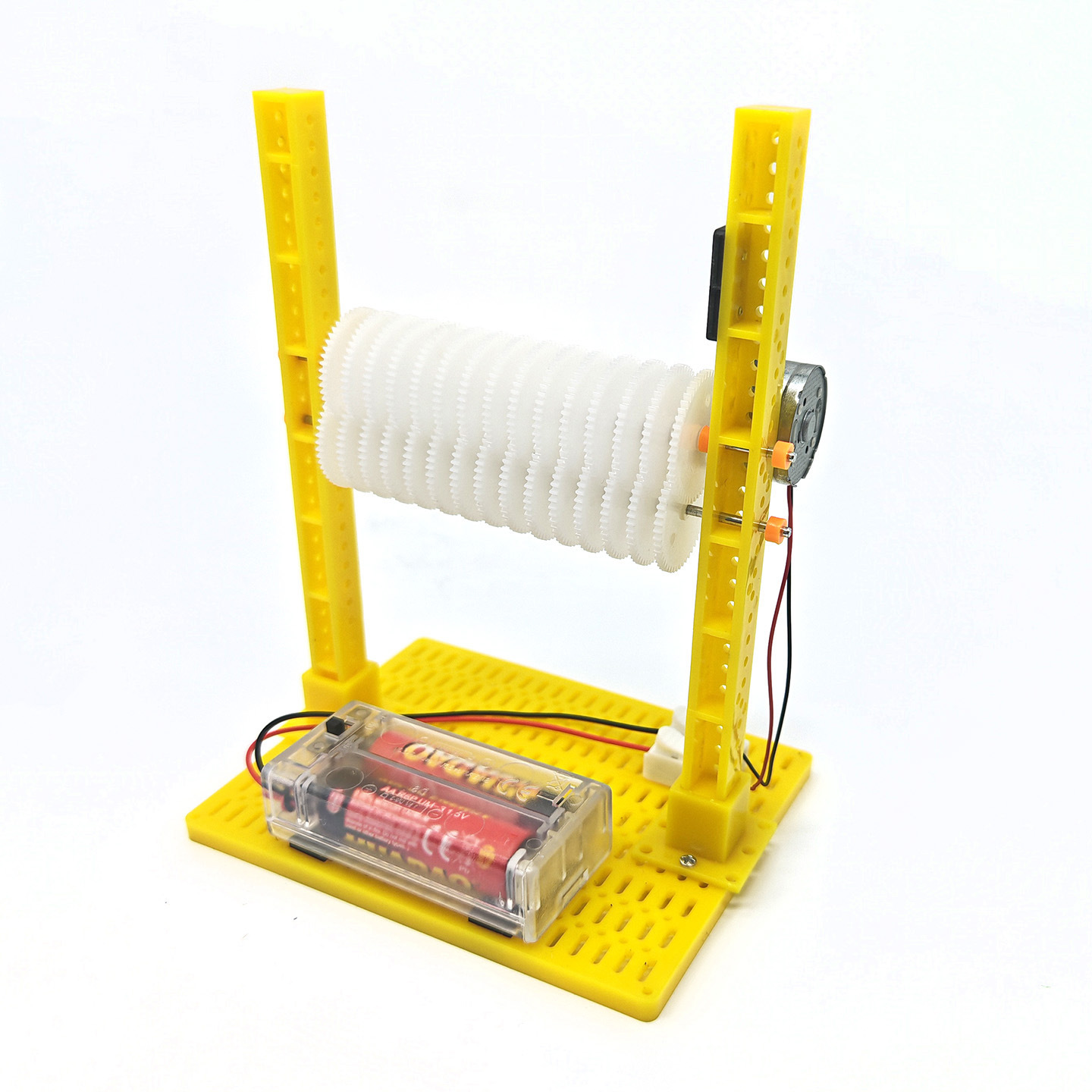Kinderpuzzel Tandwielen nr. 1  - Science Project Diy recensie en prijs