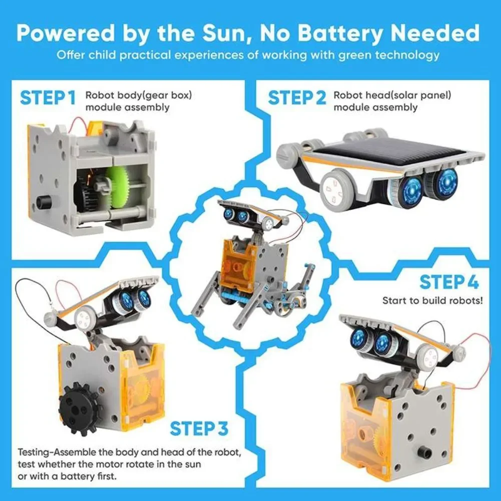 13-in-1 robotwetenschappenset  - Science Robot recensie en prijs